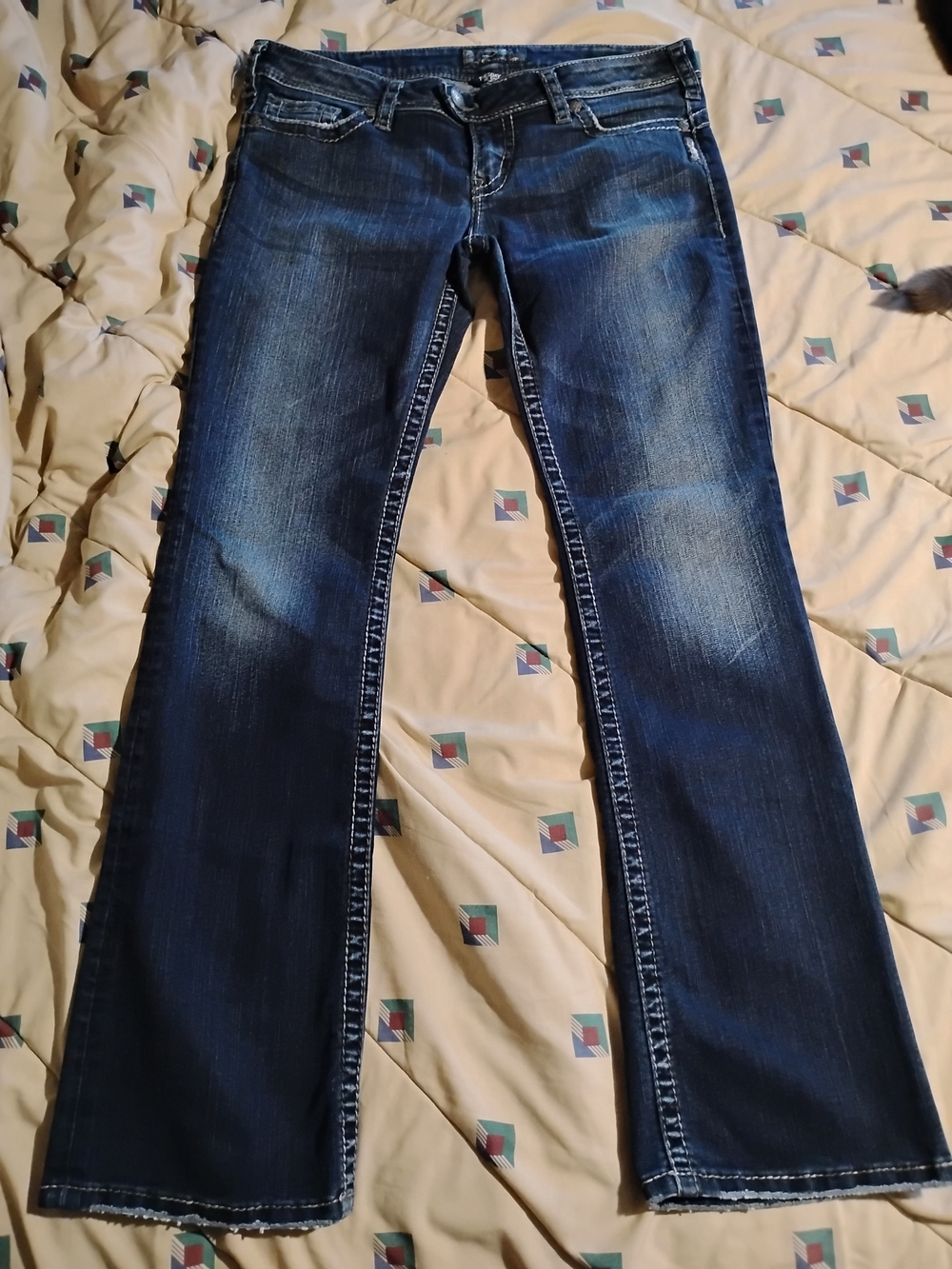 Silver Jeans Dark Blue Flare Jeans